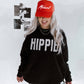 Hippie Oversized Sweatshirt
