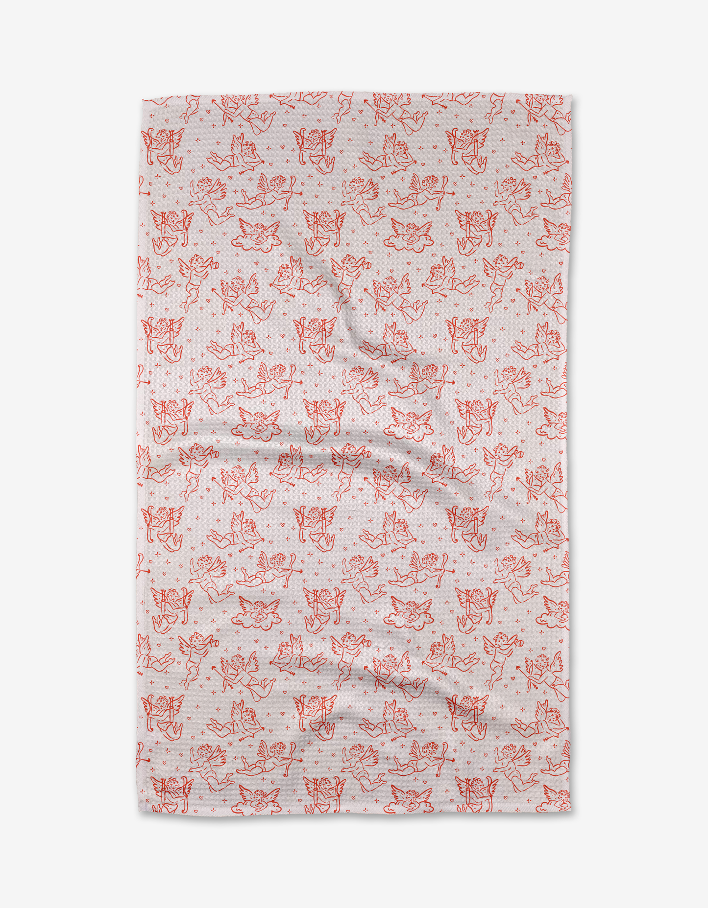 Cupid's My Valentine Tea Towel