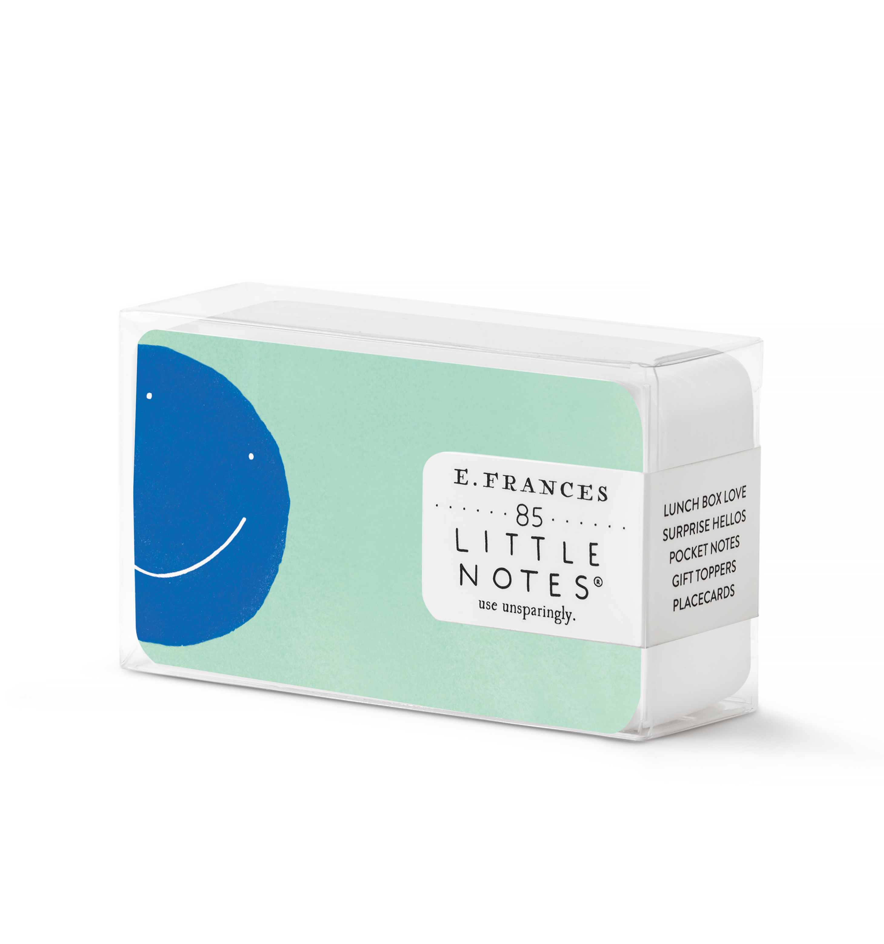 Blue Smiley Little Notes® – Gold+Oak