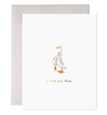 I Love You Mom Card | Mother's Day Greeting Card