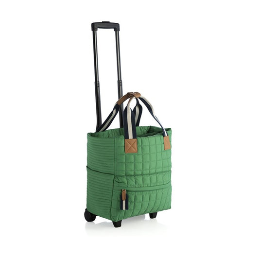 EZRA ROLLER TOTE, GREEN