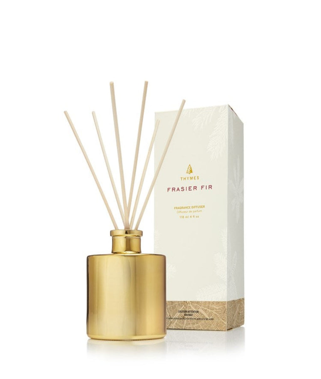 Frasier Fir Reed Diffuser, Petite Gold