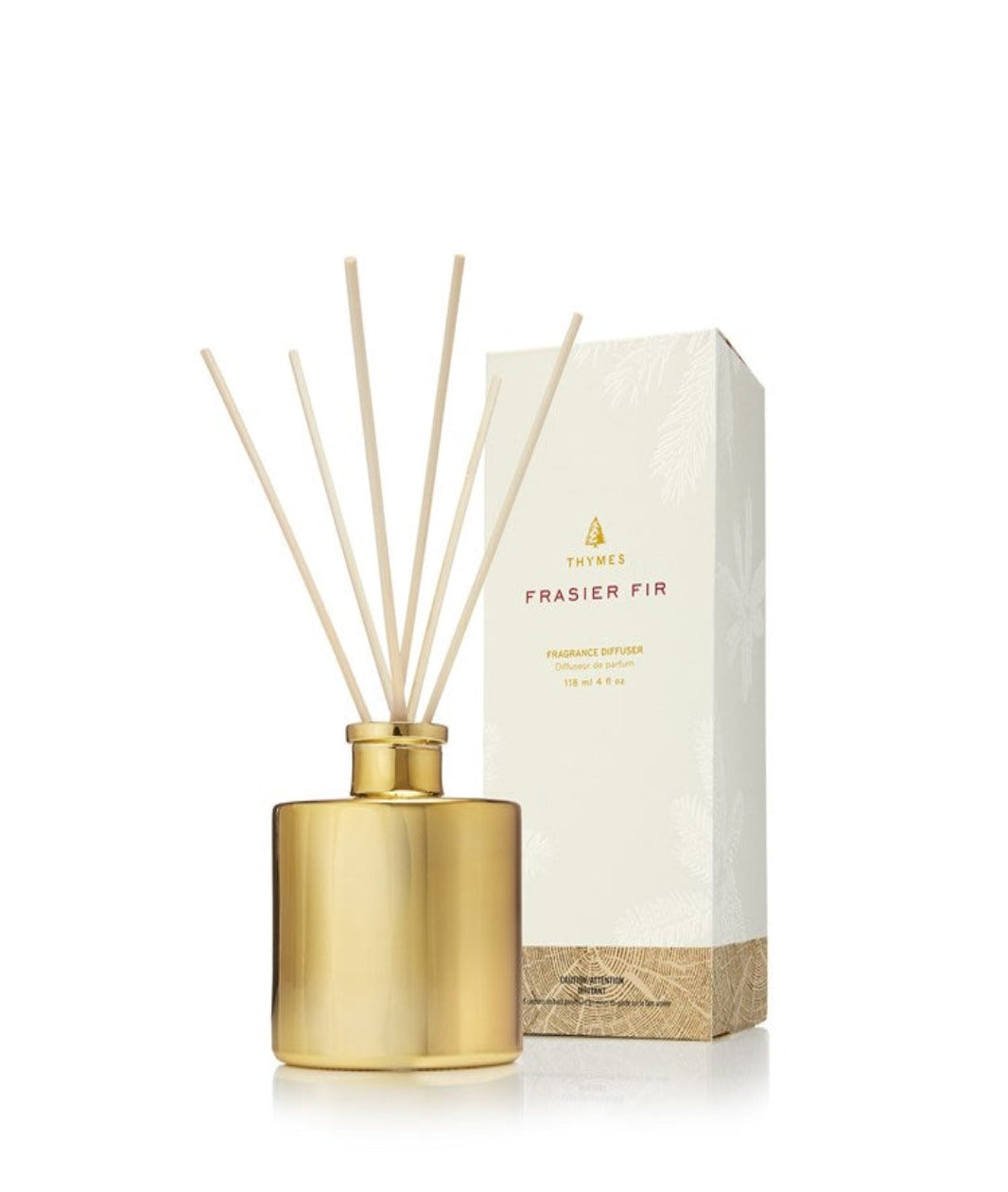 Frasier Fir Reed Diffuser, Petite Gold